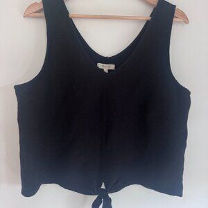 Madewell Tank Tie Front